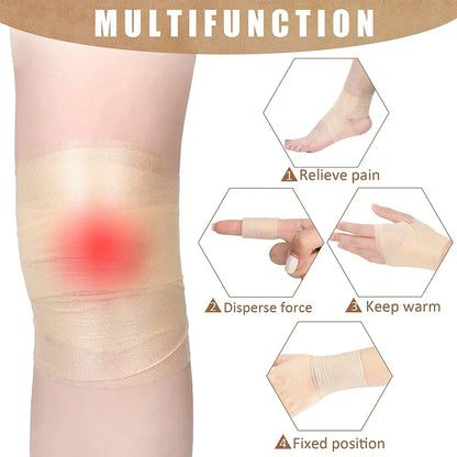 4 Rolls OK TAPE Pre Wrap Athletic Tape Foam, Underwrap Tape Sports Foam, Underwrap Bandage Athletic for Ankle Wrists Knees Sport