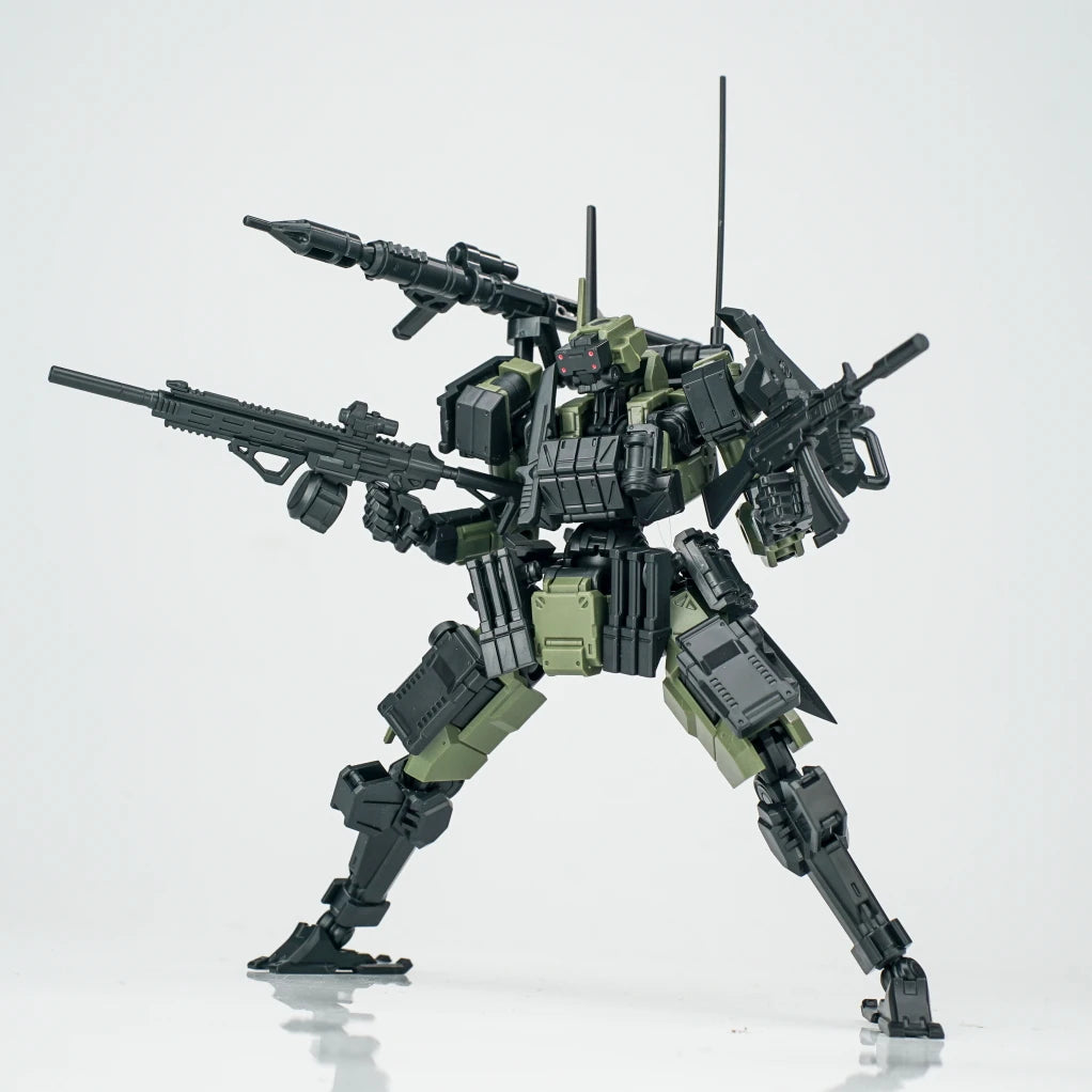 Sheik Mainland 1/18 3MIN Project FENRIR A6 Assault Type Modular Detachable Armor Mecha Model Kits for Sci-Fi Collection Displays
