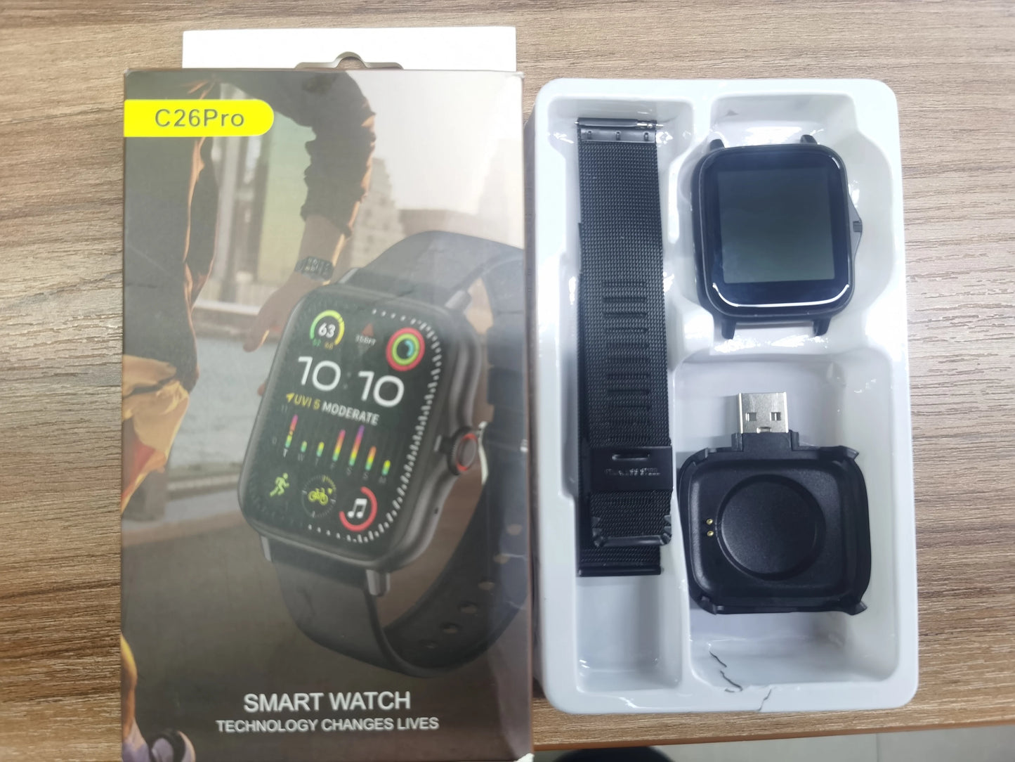 Smart Watch Android Phone 1.44''Inch Color Screen Bluetooth Call Blood Oxygen/Pressure Monitoring Smart Watch Women Men