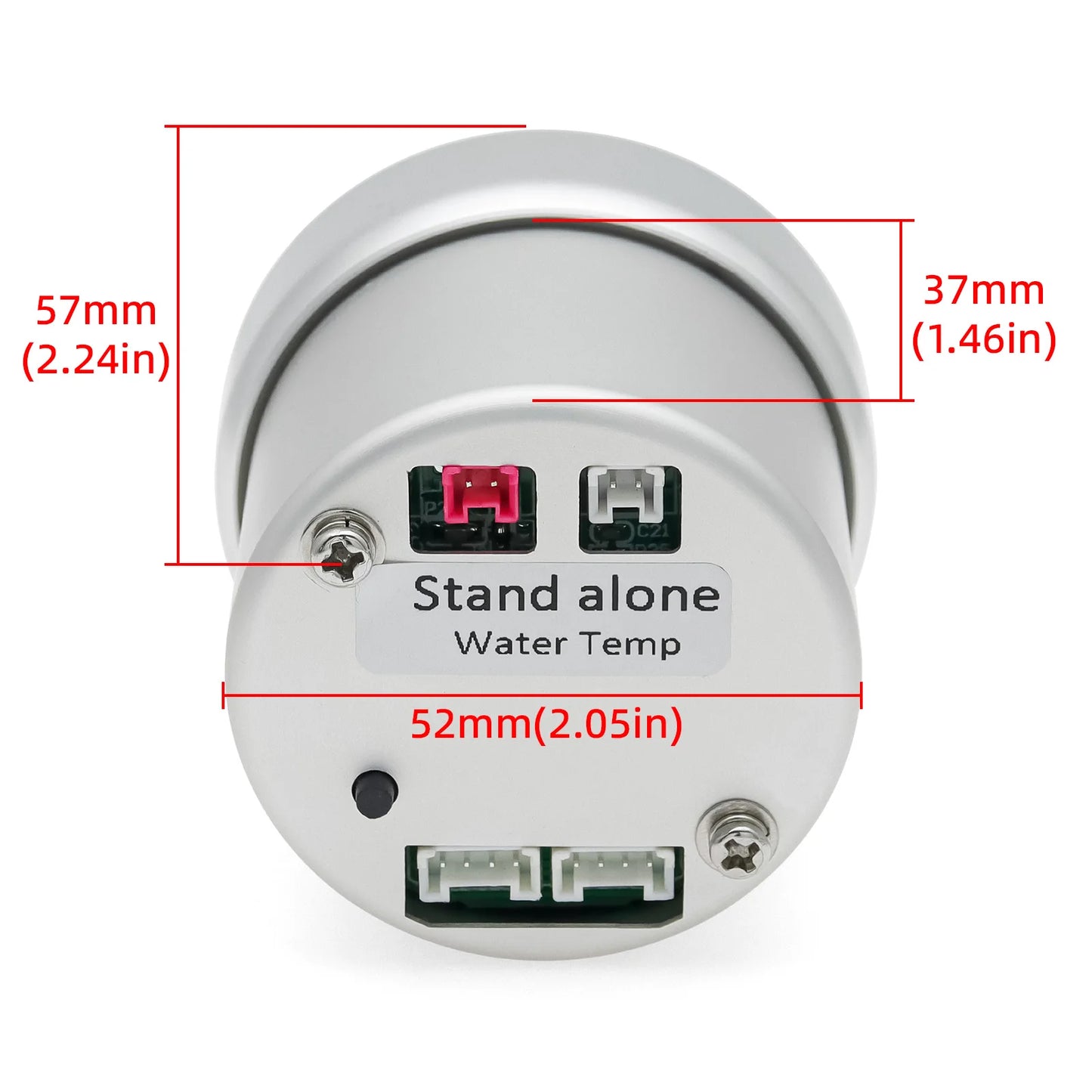Universal Auto 12V 52mm 8 Color Racing Car Oil Pressure Water Oil Temp EGT Exhaust Temp Turbo Boost Tachometer Gauge Meter