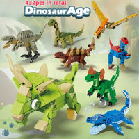 8set small dinosaur