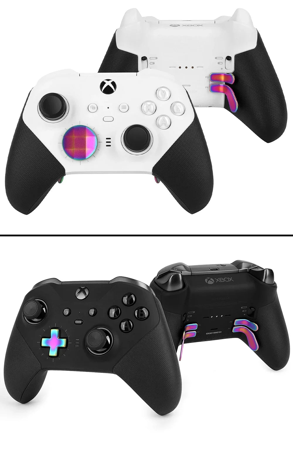 4 In 1 Metal Paddles Controller Trigger Back Button for Xbox One Elite Series 2 Controller Accessories Gamepad Parts