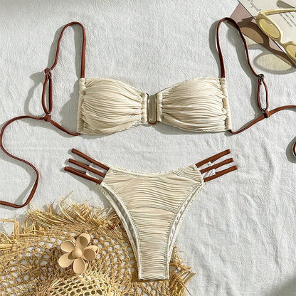 Sexy Bikinis 2026 Women's Swimwear Female Swimsuit For Swimming Wear Bathing Suits Brazilian Bikini Set Beachwear Pool Bather