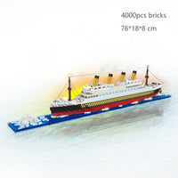 LED Titanic in bag