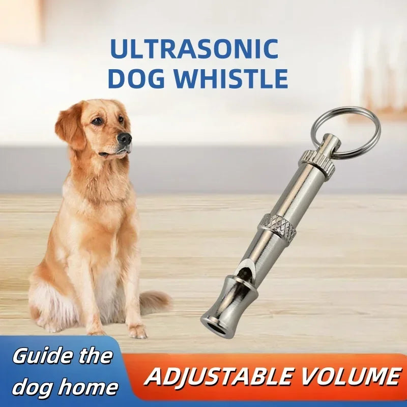 Pet Training Supplies Ultrasonic Dog Whistle Adjustable Frequency Portable Dog/Pigeon Training Whistle Small Dog Training Tool