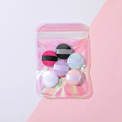 Clearance_3/4/6Pcs Mini Size Finger Puff Set Professional Cosmetic Cushion Concealer Foundation Detail Makeup Sponge Beauty Tool