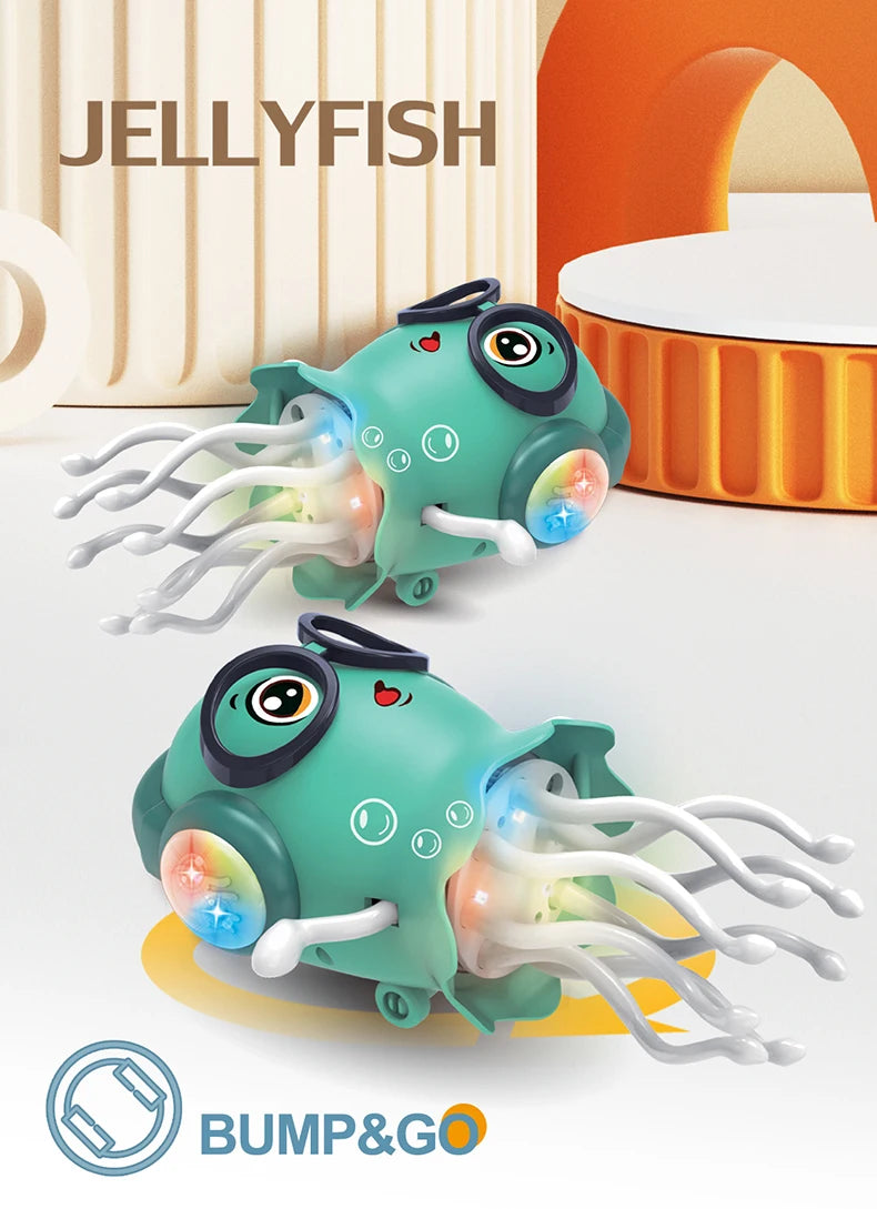 Magical Dancing Octopus Interactive Electric Octopus Toy Dancing with Music Lights Electronic Pet Stress Relief Gift Home Decor