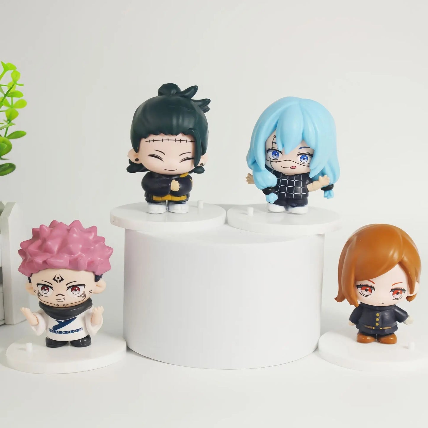 12pcs/set Animation Jujutsu Kaisen Itadori Yuji Gojo Satoru Ryomen Sukuna Megumi Kugisaki Action Figure Collection Anime Model