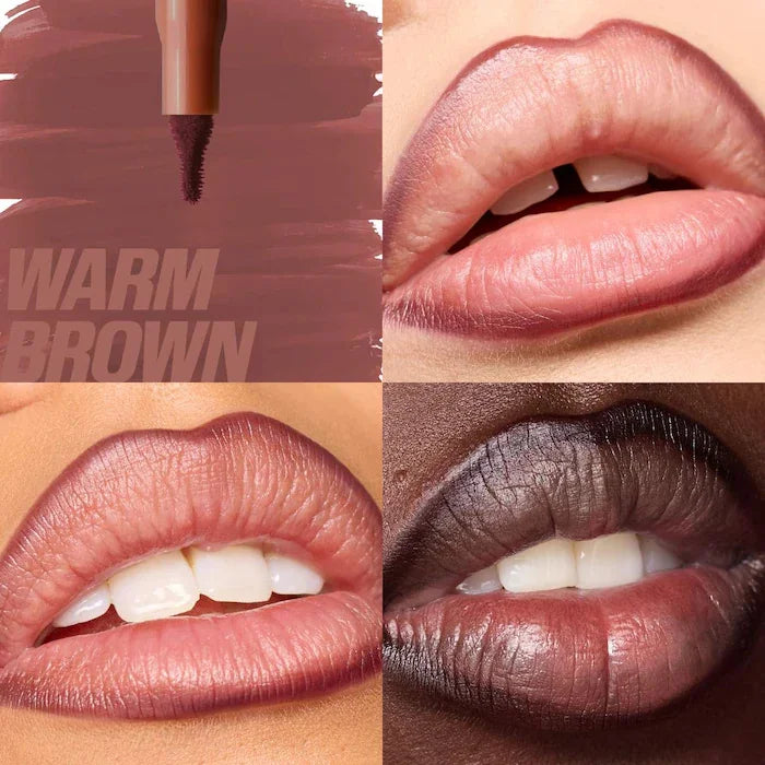 Huda Beauty Lip Liner Pencil Nude Matte Waterproof Non-stick Cup Cherry Red Lip Liner Lip Contour Pen Lipstick Makeup For Woman