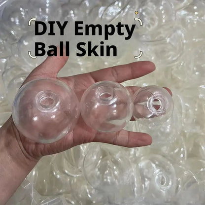 DIY Empty Ball Shell For Handmade Toy - Creative DIY Stress Relief Ball Kit Soft Slow Rebound Design Fidget Toy
