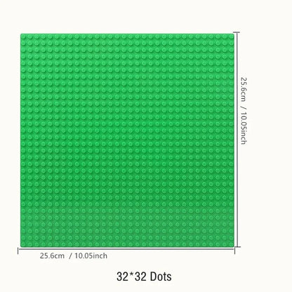 32x32x16x16 Dots Classic Base Plates MOC DIY Plastic Bricks Baseplates City Dimensions Building Blocks Figures Construction Toys