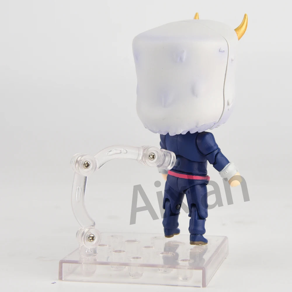 Aixlan#2027 JoJo's Bizarre Adventure Figure Weather Report Cute Edition 10cm JOJO PVC Action Figure Amine Collectible Figurine