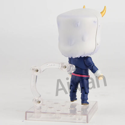 Aixlan#2027 JoJo's Bizarre Adventure Figure Weather Report Cute Edition 10cm JOJO PVC Action Figure Amine Collectible Figurine