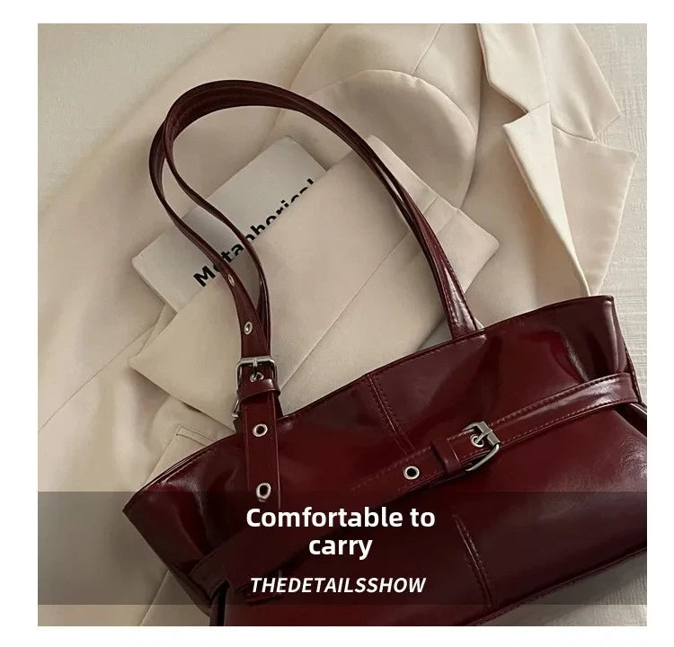 Fashionable Medium Size Versatile Tote Handbag for Daily Use Ethnic Style Synthetic Leather and Canvas Bag