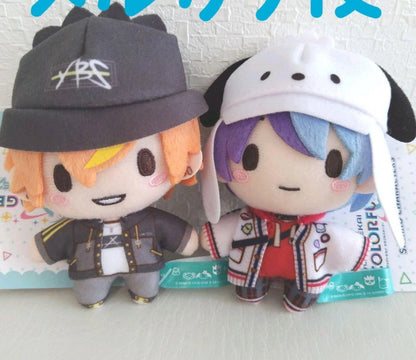 10cm Pjsk Plush Doll Toys Project Sekai Aoyagi Toya Stuffed Keychain Bag Pendant Shinonome Akito Backpacks Ornaments Toy Gift