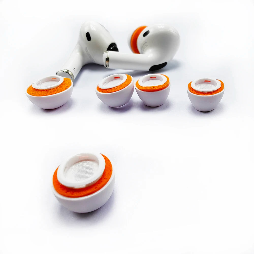 Memory Foam Ear Tips for Apple AirPods Pro 2 1 Silicone Ear Cushion Replacement Earphone Earpads Ear Plug Cap Accessories 1 Pair