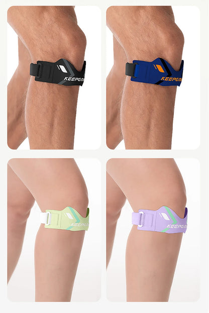 GTUBIKE 1PCS Patella Band Protection Kneecap Knee Tendon Support Strape Brace Adjustable Absorption Compression Pad Basketball