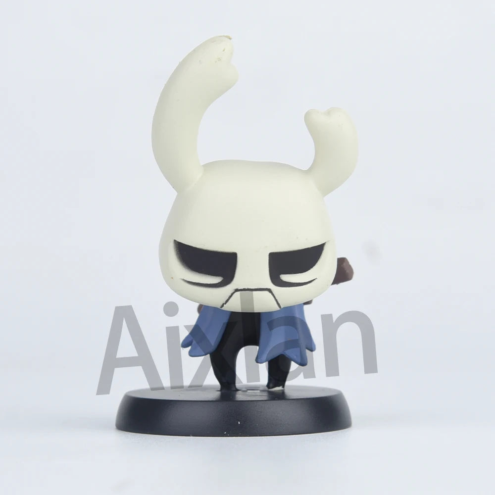 Aixlan 4PCS Set Hollow Knight Figure Hornet 6-9cm Cute Edition Hollow Knight PVC Action Figure Amine Collectible Figurine