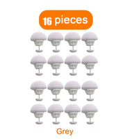 16pcs Gray