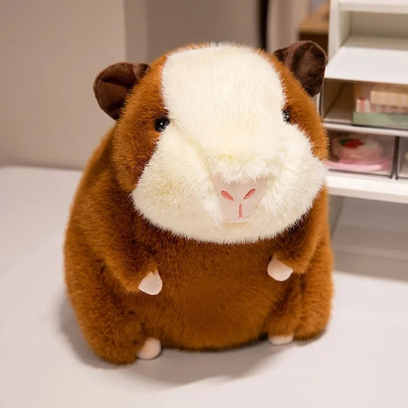 20CM Cute Guinea Pig Plush Toys Soft Stuffed Cartoon Simulation Animal Doll Lifelike Mouse Rats Toy Furry Pillow Kids Xmas Gifts