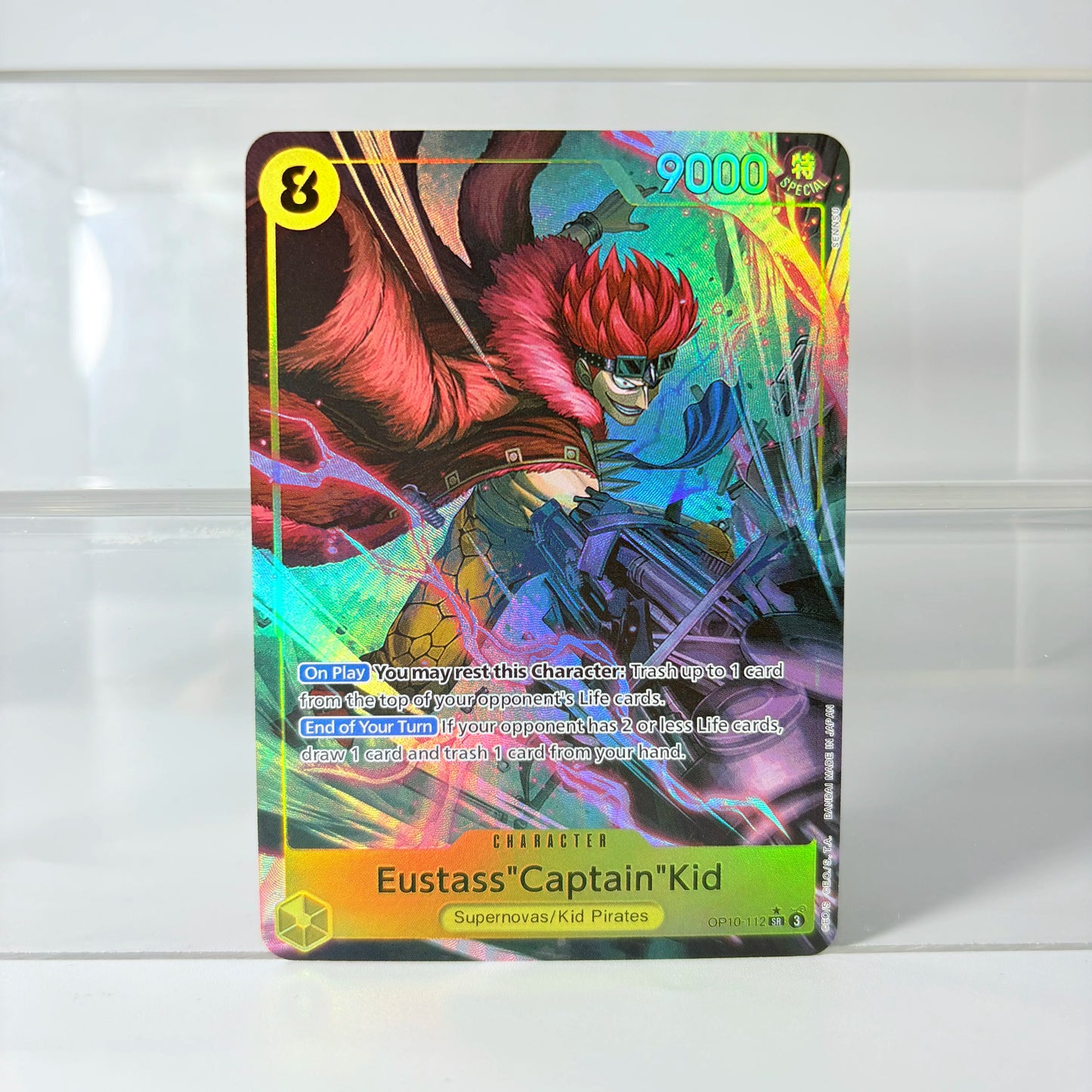 Anime One Piece OPCG CHARACTER English Version Trafalgar Law Donquixote Roainante Smoker Cavendish Kuzan Collection Proxy Cards