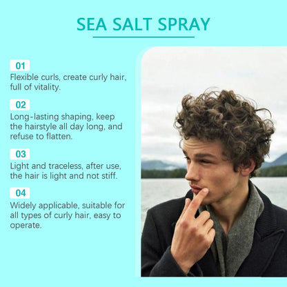 Sea Salt Hair Styling Spray Improving Thickening Strong Holding Non Greasy Fluffy Volumizing Reducing Sticky Hair Nourishing Oil