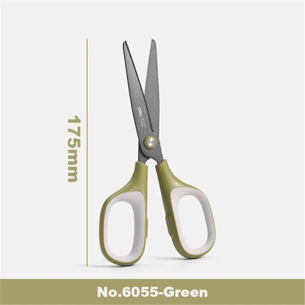1/2Pcs 210/175mm Black Stainless Steel Scissors Business Office Stationery Home Tailor Shears Kitchen Knife Cutter Cutting