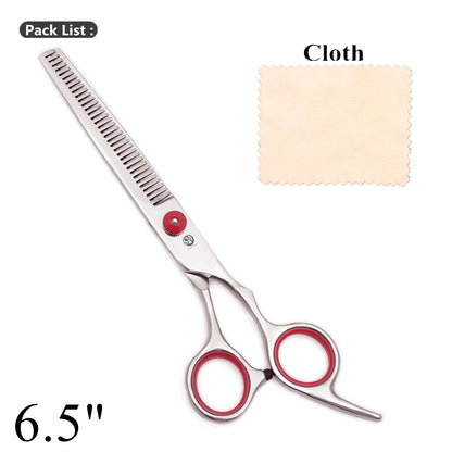 Purple Dragon Dog Grooming Scissors 6.5" 7" Straight Scissors Thinning Shears Professional Pets Shears Curved Scissors Z4001