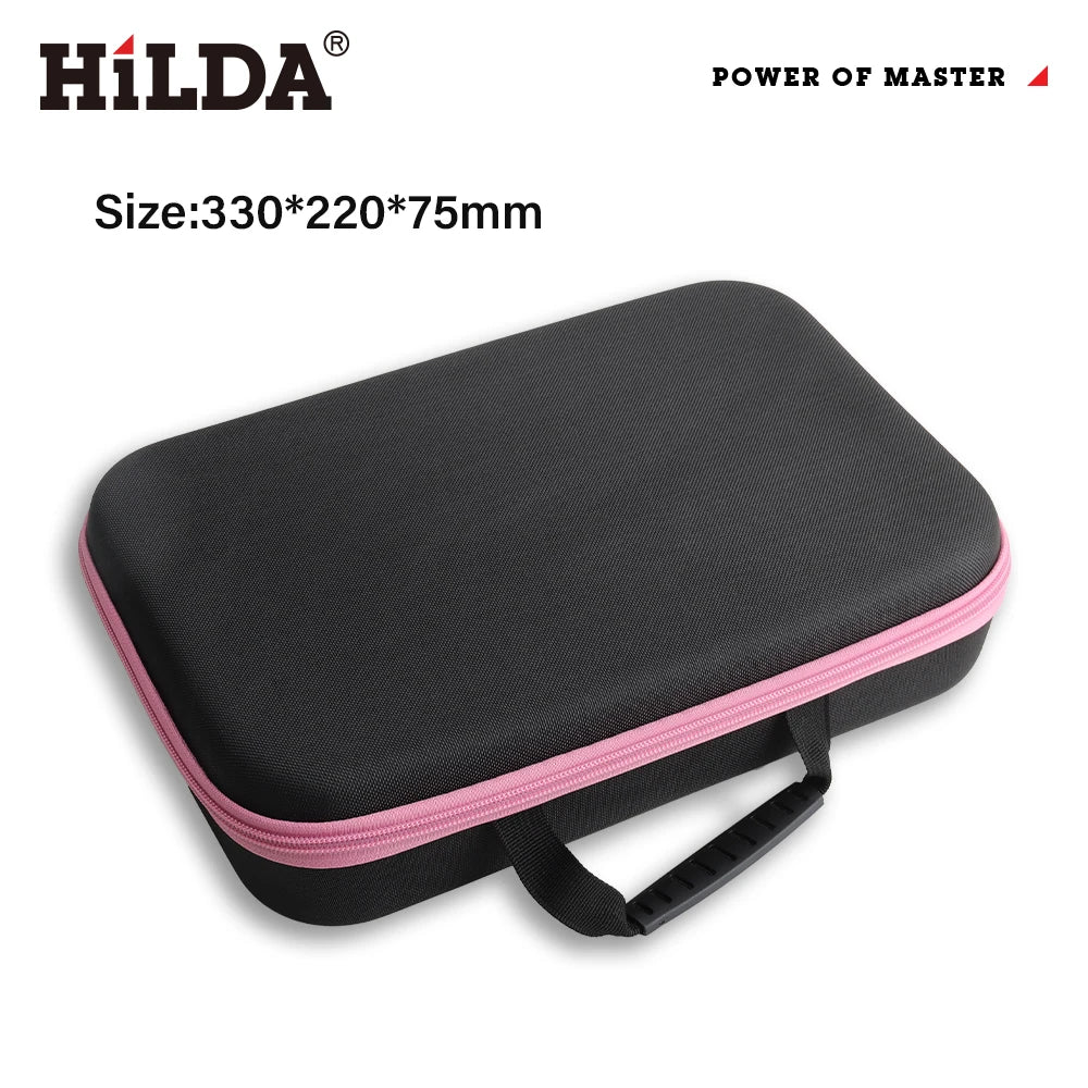 HILDA Storage Bag Oxford Bag Organizer Multi Functional Handbag Electrician Drill Bag Zipper Bag with Mesh Shockproof 가방 Gift