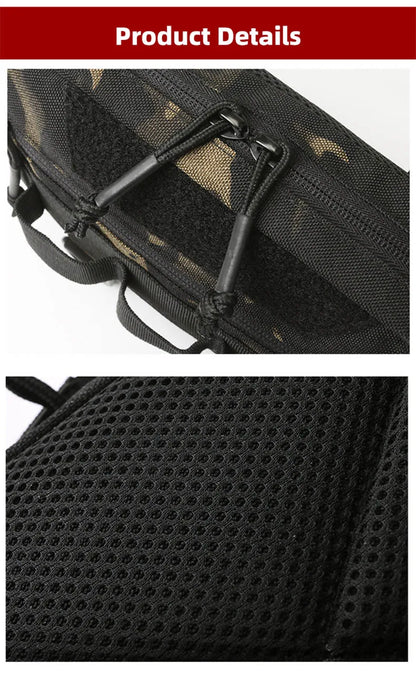 Tactical Chest Vest Bag Backpack Front Rig Pouch Outdoor Camping Cycling Hiking Hunting Climbing Fishing Lure Travel Fanny Pack