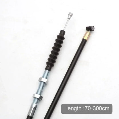 Motorcycle Clutch Cable Line Stroke 10.5/13.5cm Length 80/90/100/110/120/130/140cm for Dirt Pit Bike ATV 50cc 125cc 150cc 200cc