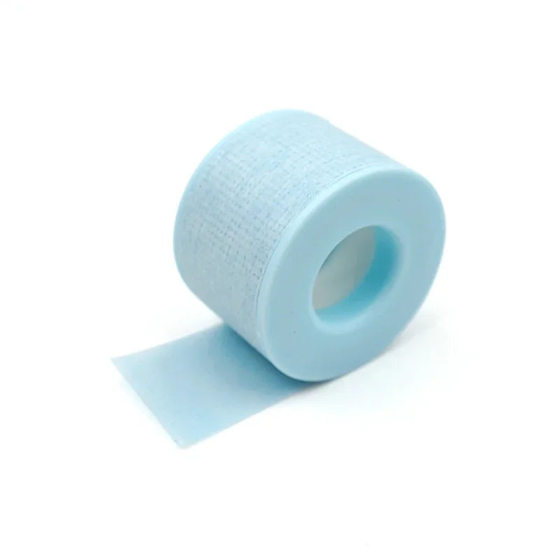 Non-woven silicone gel eyelash tape  breathable sensitive resistant blue/pink/purple/green/white eye pad Eyelash extension tools