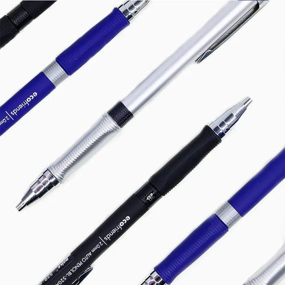 Mechanical Pencil Set 2.0mm with 2B Black/Colors Lead Refill for Writing Sketching Art Drawing Painting School Automatic Pencils