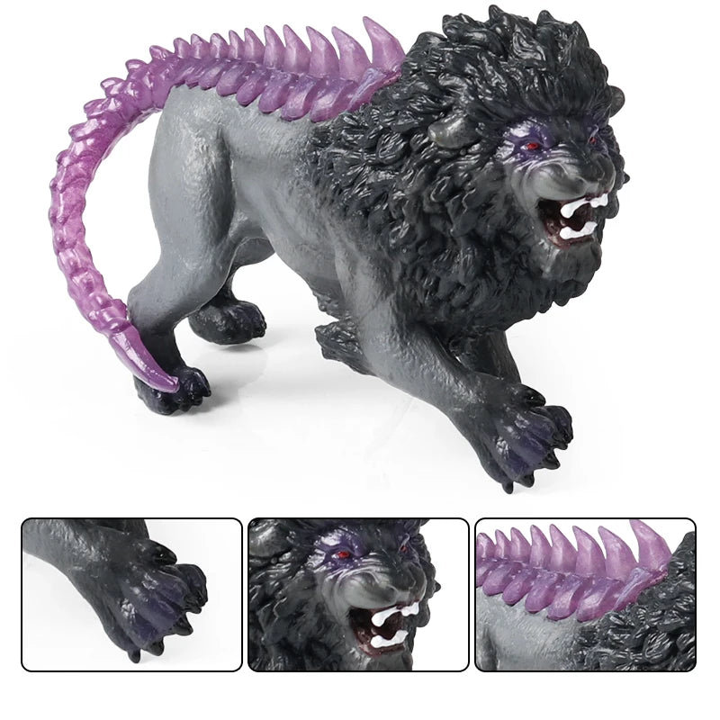 Oenux Mythical Dinosaur Dragon Tiger Golem Lion Snowmen Cattle Model Action Figures Artistical Decoration Collection Kid  Toy