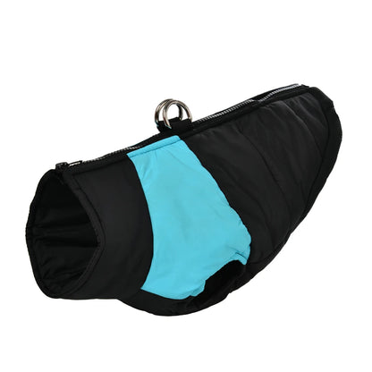 Winter Big Dog Clothes Waterproof Vest Jacket For Small Dogs Cats Outdoor Warm Puppy Coat With D Ring Labrodor Pug Pet Costume