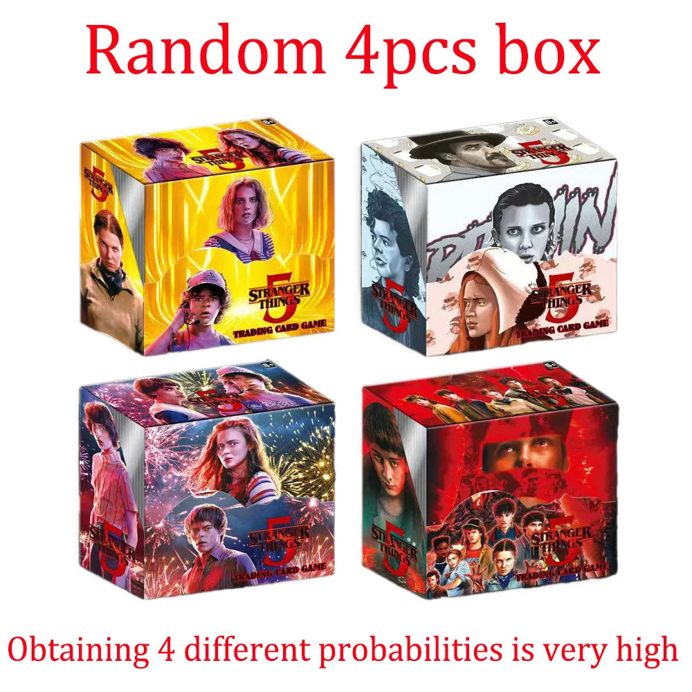 New Stranger-Things Blind Box Card Popular Collection Card Novelty Game Card Blind Box Children's Birthday Gift Holiday Gifts