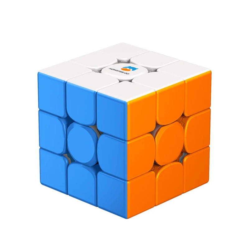 GAN Monster GO 3x3 M EDU Magnetic Magic Speed Cube Stickerless Professional Fidget Toys GAN MSG EDU 3X3 Cubo Magico Puzzle