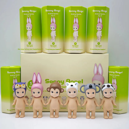 Sonny Angel Blind Box Toys Animal Series Ver.1 Anime Mini Action Figure Cute Doll Ornaments Collection Birthday Christmas Gifts