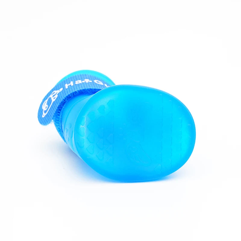 Pet silicone rain shoes anti-dirty non-slip waterproof dog shoes soft bottom footwear small dogs cats teddy Shoes