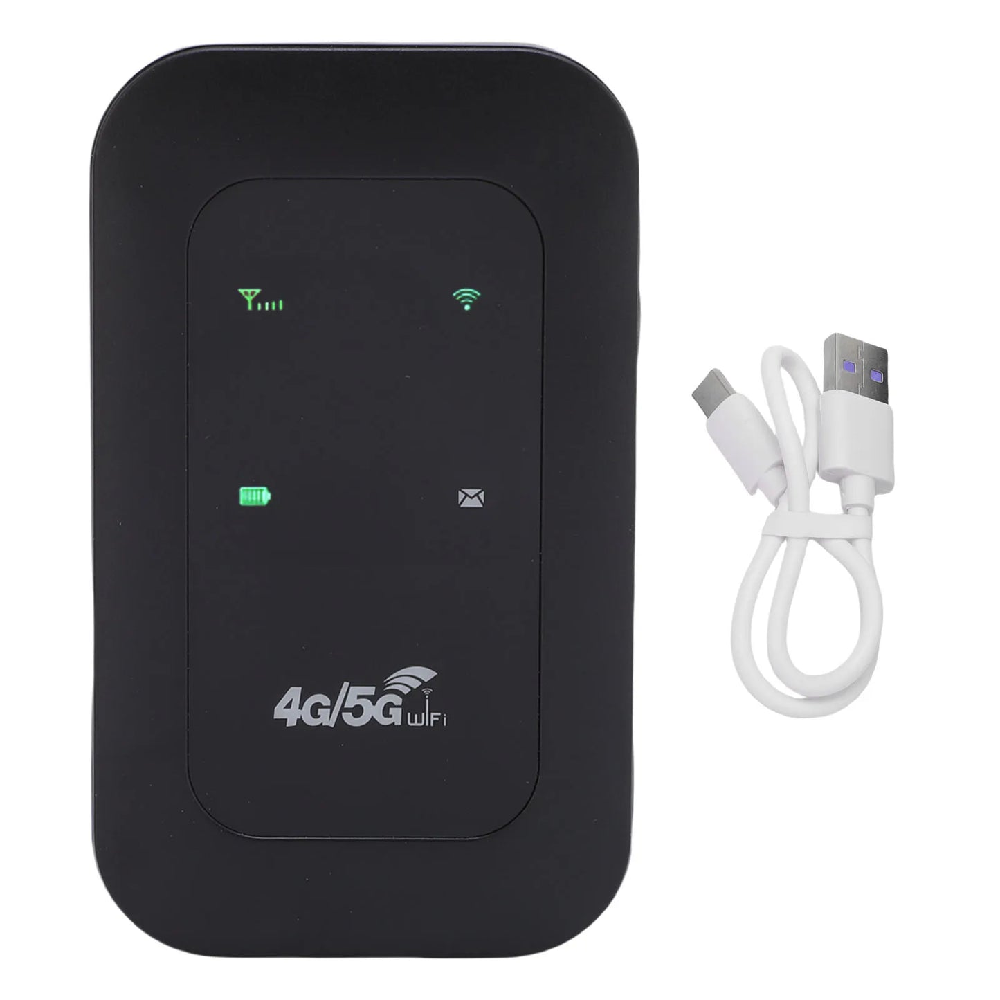 Mobile WiFi Router 2100mAh Battery Supports 10 Connected Devices 4G WiFi Hotspot 300Mbps High Speed Portable for Business