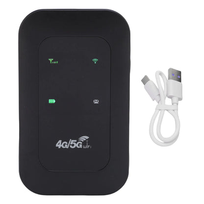 Mobile WiFi Router 2100mAh Battery Supports 10 Connected Devices 4G WiFi Hotspot 300Mbps High Speed Portable for Business