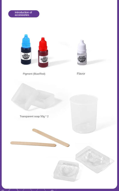 9 SET Science Experiment Kit Magic Science TOY Handmade DIY Soap Puzzle STEM TOYS for Kids Funny Science experiment Explore Gift