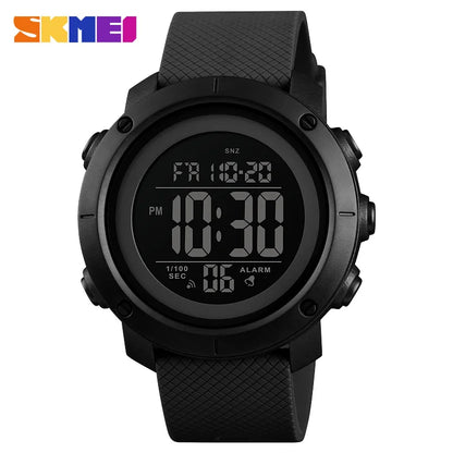 SKMEI 1426 Sports Waterproof Digital Watch for Men Stopwatch Electronic LED Display Mens Wristwatches Reloj Masculino Clock 1416
