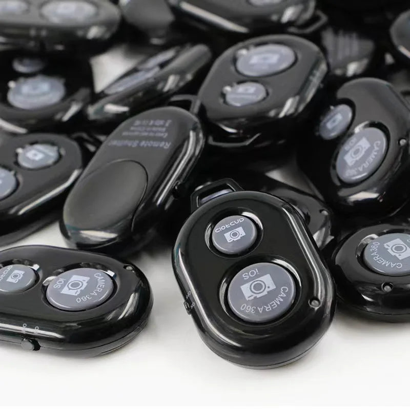 Wireless Bluetooth Camera Remote for Smartphones - Control Your Phone's Camera to Click Photos & Videos Compatible with iPhone &