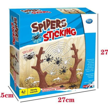 Bouncing Spider Family Party Desktop Board Games Kids Adult Entertainment Game Children's Table Spider Web Birthday Gifts Toy