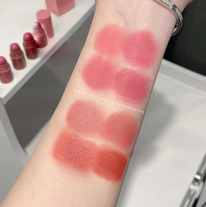 4-Color Matte Velvet Mist Lipstick,1Pc Waterproof Non-Stick Cup Long-Lasting Wear Lipstick For Women