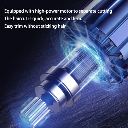 Kemei KM-679 Professional Hair Trimmer Electric Hair Clipper Men's Rechargeable Barber Cordless Cutting Machine for Bareheaded