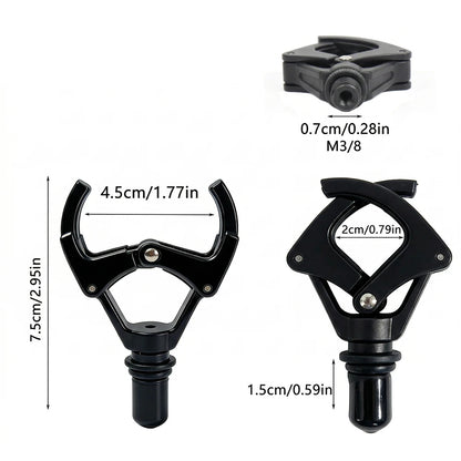 JSFUN 1/2/3Pcs Carp Fishing Rod Rest Head for Bank Sticks Rod Holder Carp Coarse Fishing