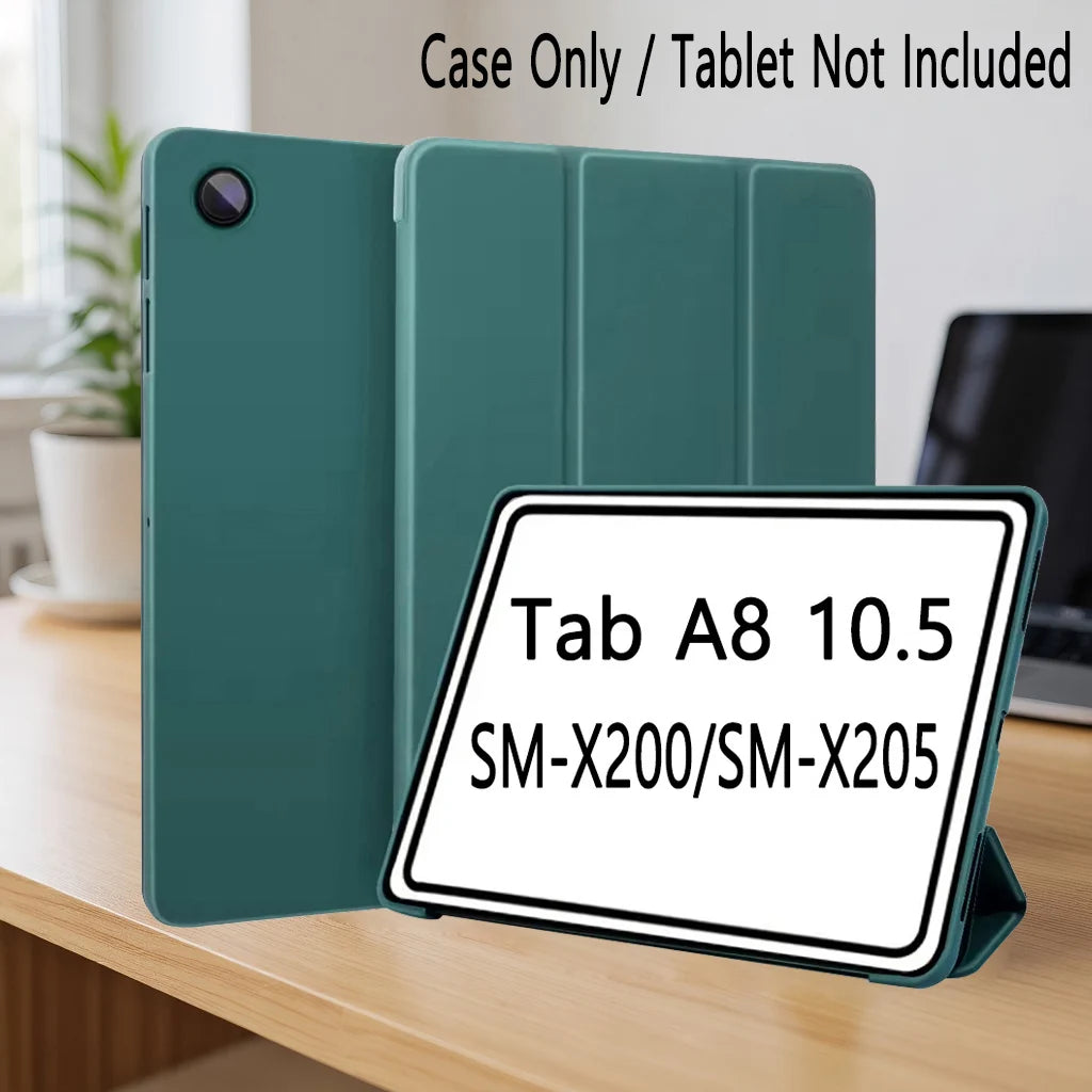 Case for Samsung Galaxy Tab A8 10.5-Inch 2022 (SM-X200/X205/X207), Slim Lightweight Stand Tablet Cover with Auto Wake/Sleep
