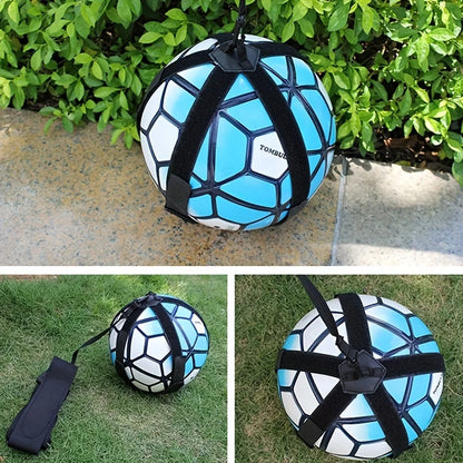 1 Set of Football Training Equipment with Rope Bag, Football Dribbling Belt, Training Device for Ball Control, Dribbling Belt, Rebound Practice Belt with Rope Bag, Football Training Equipment